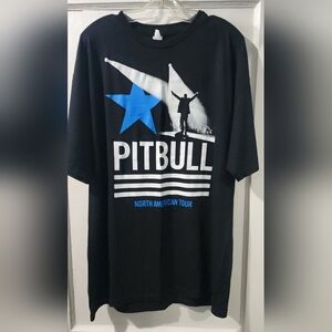 Pitbull North American 2013 Tour Black T-Shirt size XL